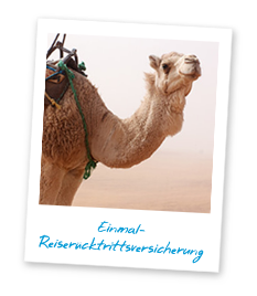 Reiserücktrittsversicherung für eine Reise